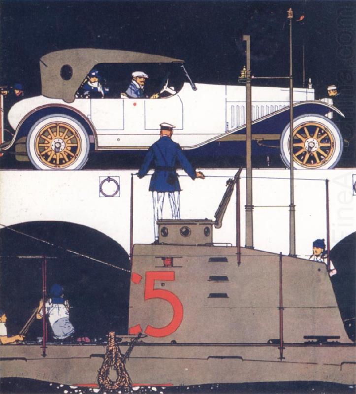 White Sixteen-valve 4, Earle Grantham Teale